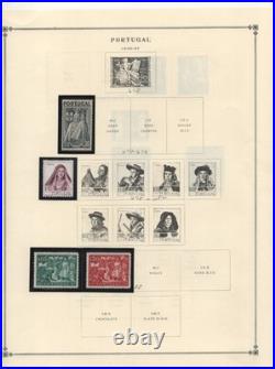 Portugal 1924-1958 Collection On 13 Album Pages All Mint Never Hinged