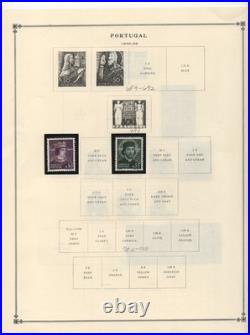 Portugal 1924-1958 Collection On 13 Album Pages All Mint Never Hinged