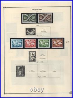 Portugal 1924-1958 Collection On 13 Album Pages All Mint Never Hinged