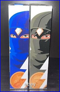 Power Rangers x TMNT x Ninjetti (Ninja) Lightning Collection Lot (Black & Blue)