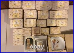 Precious Moments Figurines / Lot Of 58 + Value Guide / All New In Box / Rare Set