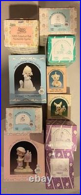 Precious Moments Figurines / Lot Of 58 + Value Guide / All New In Box / Rare Set