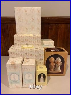 Precious Moments Figurines / Lot Of 58 + Value Guide / All New In Box / Rare Set
