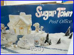 Precious Moments Sugar Town Christmas Figurine Lot 6 Complete Sets + 34 Pieces