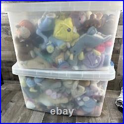Precious Moments Tender Tails By Enesco Lot of 100 Collectible Plush And Totes