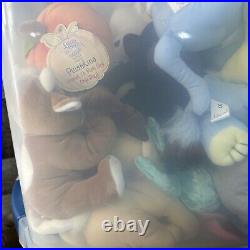 Precious Moments Tender Tails By Enesco Lot of 100 Collectible Plush And Totes