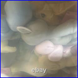 Precious Moments Tender Tails By Enesco Lot of 100 Collectible Plush And Totes