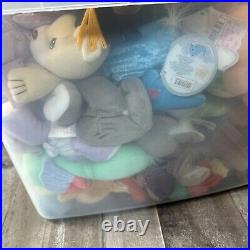 Precious Moments Tender Tails By Enesco Lot of 100 Collectible Plush And Totes