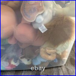 Precious Moments Tender Tails By Enesco Lot of 100 Collectible Plush And Totes