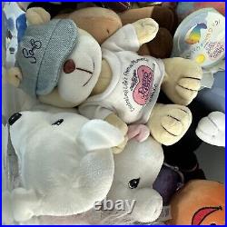 Precious Moments Tender Tails By Enesco Lot of 100 Collectible Plush And Totes