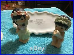 Precious moments 2005 Hawaii Event Exclusive set/lot of 6 signed by all 3