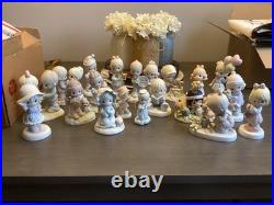 Precious moments figurines lot of 19, no boxes
