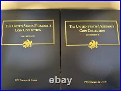 Presidential Dollar Coin Collection Vol 1 & 2 Washington Trump Complete Set