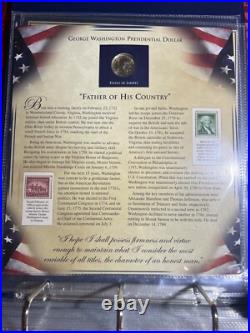 Presidential Dollar Coin Collection Vol 1 & 2 Washington Trump Complete Set