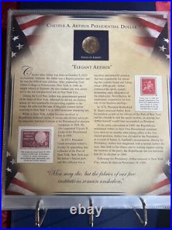 Presidential Dollar Coin Collection Vol 1 & 2 Washington Trump Complete Set