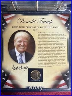Presidential Dollar Coin Collection Vol 1 & 2 Washington Trump Complete Set