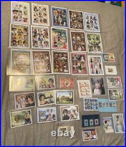 Princess Diana Stamp Lot (37 Sets) Unused All With COA's Collectible Stamps