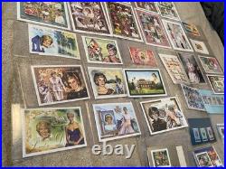 Princess Diana Stamp Lot (37 Sets) Unused All With COA's Collectible Stamps