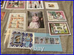 Princess Diana Stamp Lot (37 Sets) Unused All With COA's Collectible Stamps