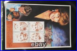 Princess Dianna Collection Of 34 Sheets All Mint Never Hinged Stored In Album