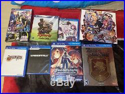 Ps Vita 1000 CIB And Mint With Rare RPG Collection (all Games Are NewithSealed)