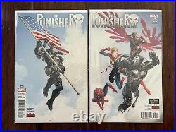 Punisher #218-228 Set (2018) 1st App Punisher War Machine Crain lot NM