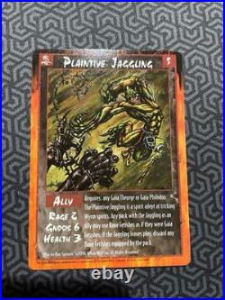 RAGE CCG Plaintive Jaggling Promo Ultra Rare Mint/NM White Wolf OOP