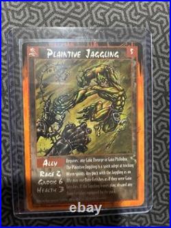 RAGE CCG Plaintive Jaggling Promo Ultra Rare Mint/NM White Wolf OOP