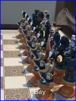 RARE Franklin Mint Raj Chess Set with COA crafted in Malaysia read all details