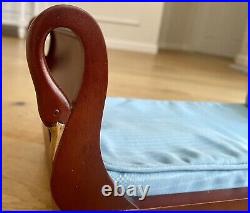 RARE HTF Ashton-Drake 16 Gene Doll Bedroom Suite Furniture Carved Swan Bed MINT