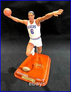 RARE, JULIUS ERVING Danbury Mint/NBA All Star Figurine PHILADELPHIA 76ERS MINT