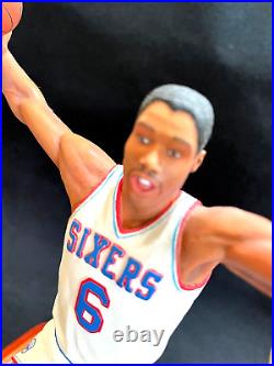 RARE, JULIUS ERVING Danbury Mint/NBA All Star Figurine PHILADELPHIA 76ERS MINT