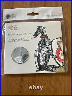 ROYAL MINT QUEENS BEASTS £5 Coin Collection All 10 Coin Pack Sealed