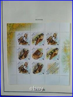 RUSSIA (1992-2004), Excellent Stamp Collection ALL MINT hinged/mounted