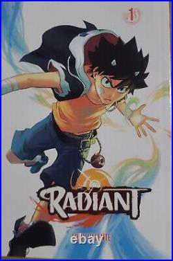 Radiant English Manga 15 Volumes 1-15 Graphic Novels Brand New Lot Viz