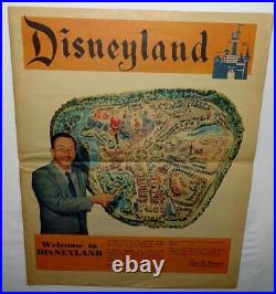 Rare 9.0/near Mint1955 Pre-opening Welcome To Disneylandpromotional Magazine