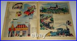 Rare 9.0/near Mint1955 Pre-opening Welcome To Disneylandpromotional Magazine