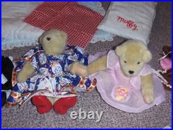 Rare Find Lots of Boyd Bears Collection, Dressed bears, All Kinds of Accessories