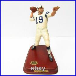 Rare Johnny Unitas Baltimore Colts Danbury Mint All Star Figurine