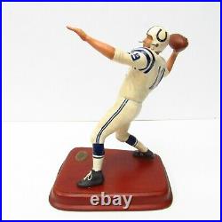 Rare Johnny Unitas Baltimore Colts Danbury Mint All Star Figurine
