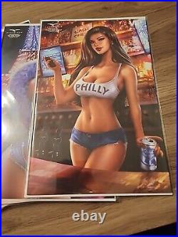 Reserved Lot Of 7 Zenescope Vip Books