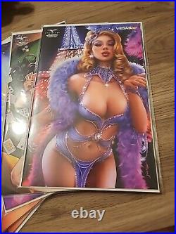 Reserved Lot Of 7 Zenescope Vip Books