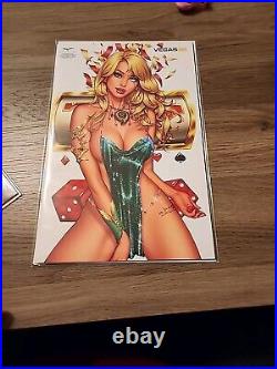 Reserved Lot Of 7 Zenescope Vip Books