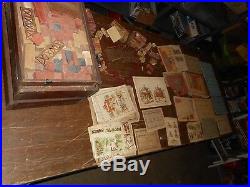Richter's Anchor Block Lot, Set, Collection, 1896, Instructions, All Pictured