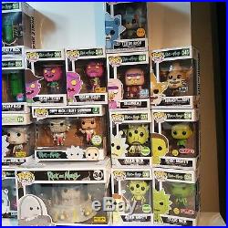 Rick and morty funko pop lot! All mint