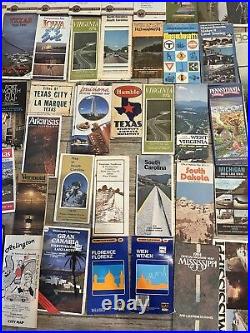 Road Maps 350+ All Over USA Lot