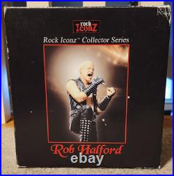 Rob Halford Judas Priest Rock Iconz Knucklebonz VERY RARE MINT Never Displayed