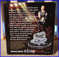 Rob Halford Judas Priest Rock Iconz Knucklebonz VERY RARE MINT Never Displayed