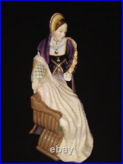 Royal Doulton 6 Wives Of King Henry VIII Porcelain Figurines Set All Mint