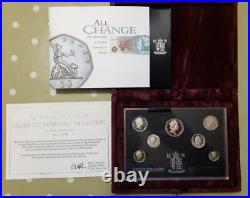 Royal Mint 1996 UK Silver Anniversary Collection As ISSUED all STERLING SILVER